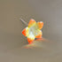 Pure Silver Enamel Flowers 6g